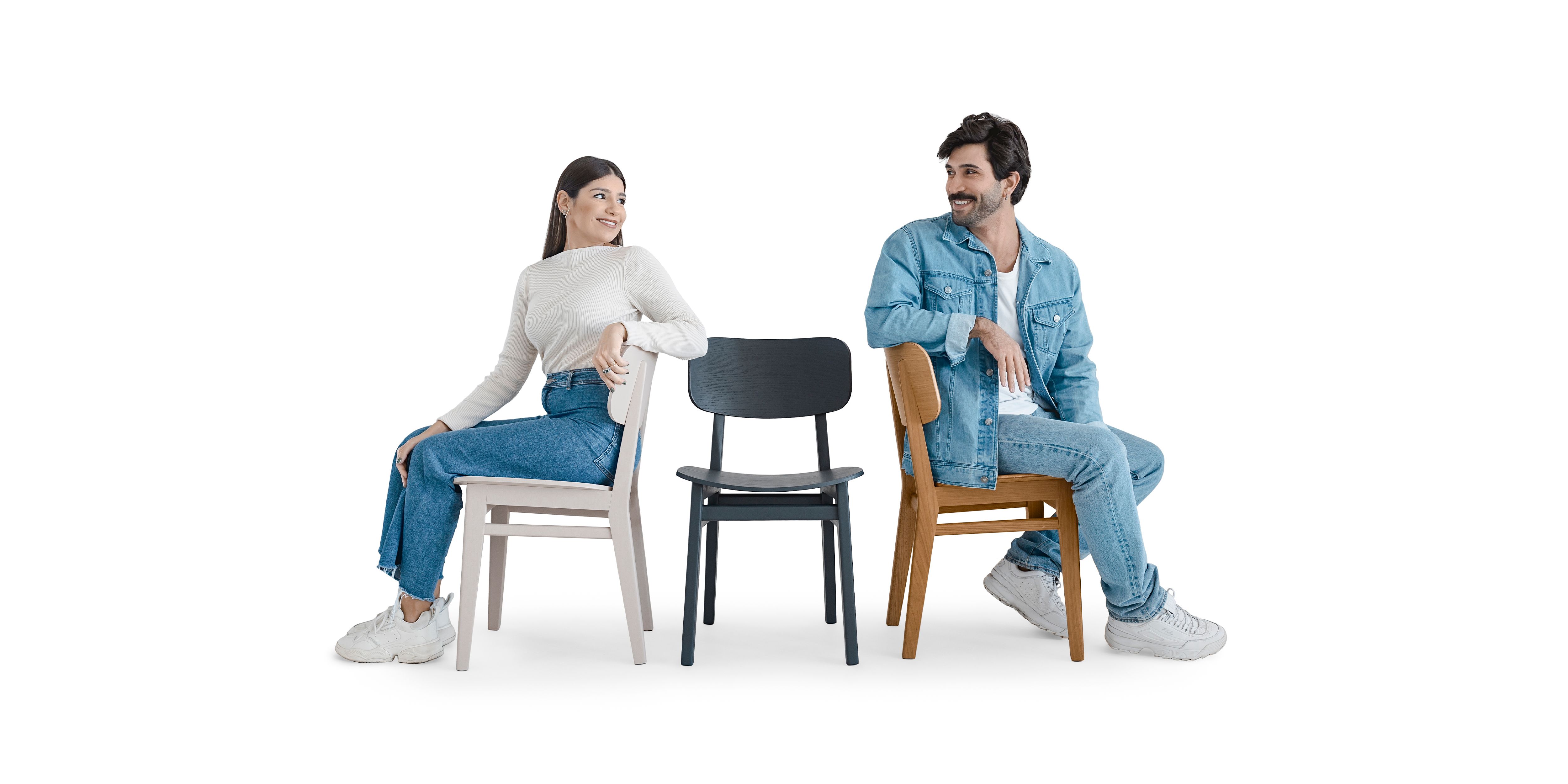 SOFA IBERE CHAISE - - - MODULO PONTA ESQUERDA - - - TECIDO ECOSIMPLE - ECOSIMPLE-1391-6.935.09010 ATLANTA - CRU LINHO/VERDE MUSGO