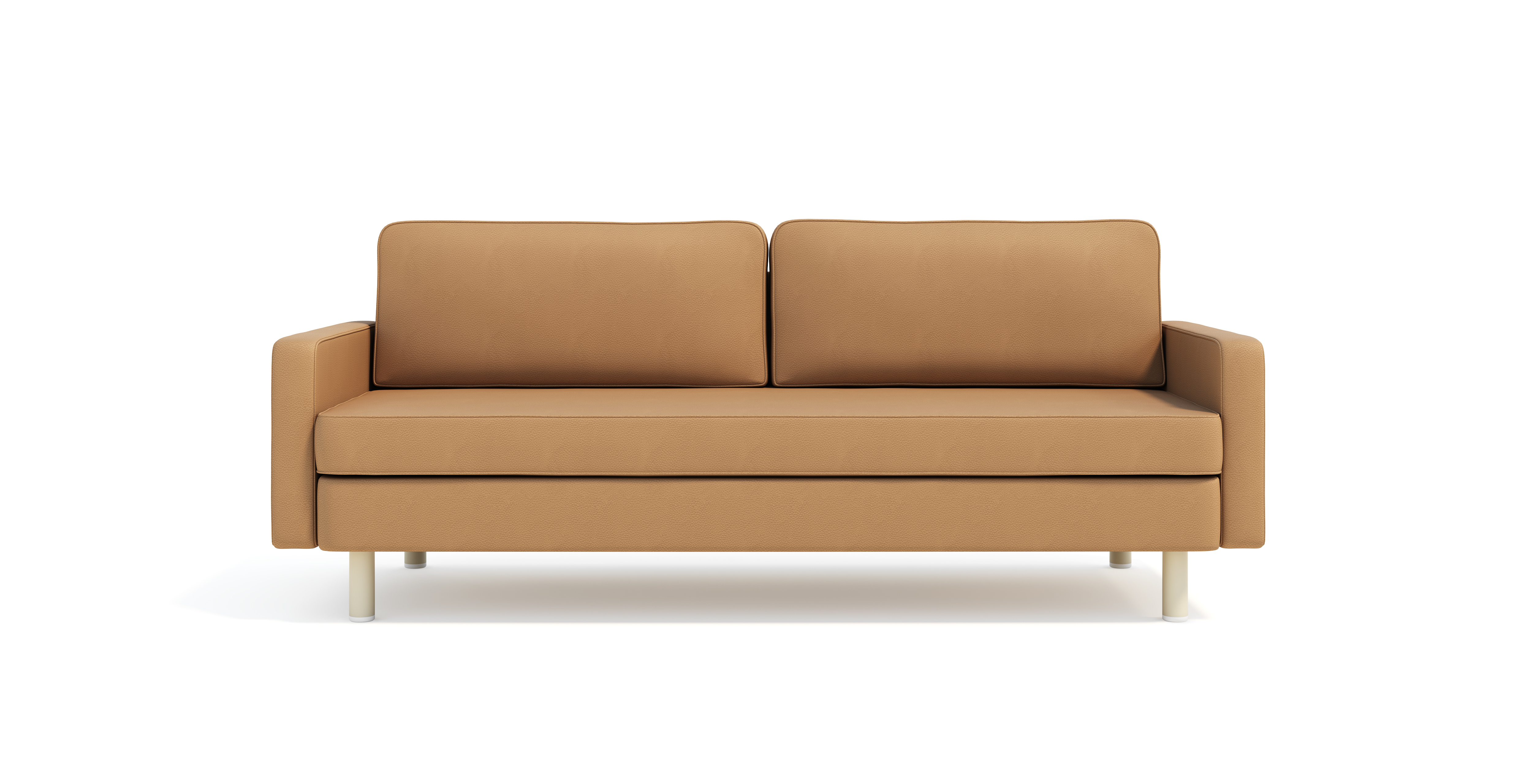 SOFA IBERE CHAISE - - - MODULO PONTA ESQUERDA - - - TECIDO ECOSIMPLE - ECOSIMPLE-1391-6.935.09010 ATLANTA - CRU LINHO/VERDE MUSGO
